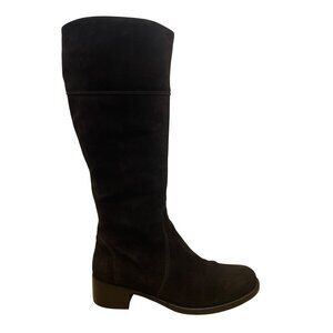 La Canadienne Women’s Brown Suede Knee-High Waterproof Boots Size 10 M